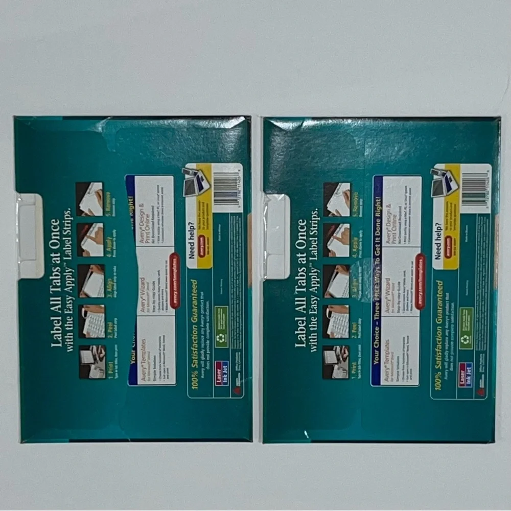 Avery Clear Label Index Maker Dividers, 5.5” x 8.5”, 11426